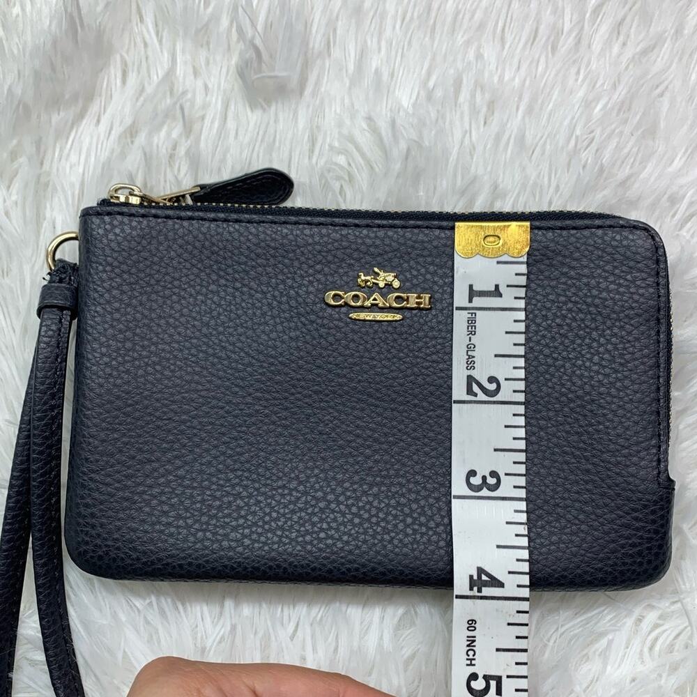 COACH Double Zipper Wristlet - Picture 9 of 10